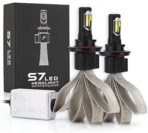 Kit CREE-XM-L2 Car Headlight Light Bulbs Conversion H13 HI/LO Beam 9008 220W 11000LM LED 6000K