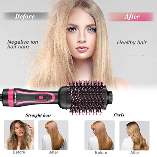 Hot Air Brush, Hair Dryer Brush,JOMARTO One Step Hair Dryer & Volumizer