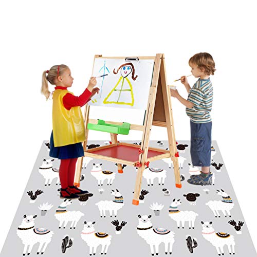 Splat Mat for Under High Chair/Arts/Crafts, Waterproof and AntiSlip