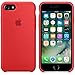 Apple Silicone Case for iPhone 7 - Red