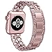 Apple Watch Band, Aokay 38mm 42mm Stainless Steel Metal Cowboy Chain Wrist Band for Apple Watch Series 3 Series 2 Series 1 Sport and Edition