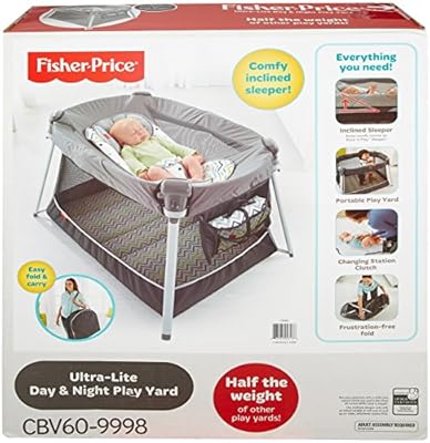 fisher price ultra light play yard