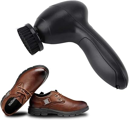 Amazon 靴磨き 電動 ブラシ コードレスポリッシャー 革製品 座席 革靴 ソファーのメンテナンスに最適 4種のブラシ付き 電池含まれない Topincn 靴洗いブラシ