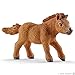 SCHLEICH Detailed Mini Shetty Horse Family of 3 Ponies (13775, 13776, 13777) with a Feed Set (42115) in a Clear Plastic Gift Bag Packed with Care