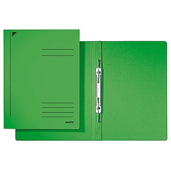 Esselte Leitz SpiralBound Folder A4 Premium Card CFM Staples Green