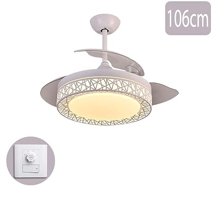 Ceiling Fan Light 106cm Led72w Restaurant Dimmable Living Room