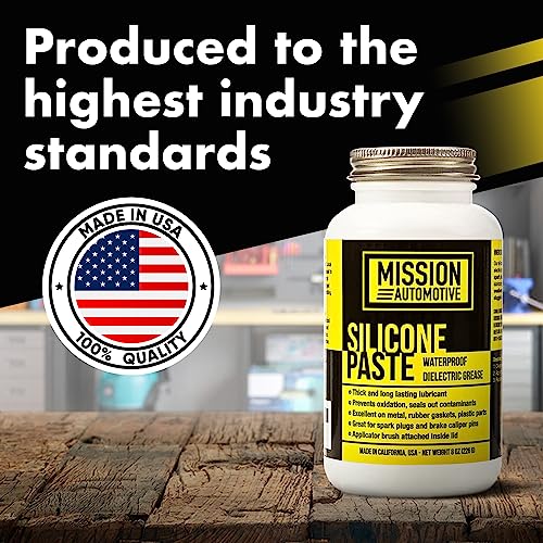 Dielectric Grease/Silicone Paste/Waterproof Marine Grease (8 Oz.) Made in USA Excellent