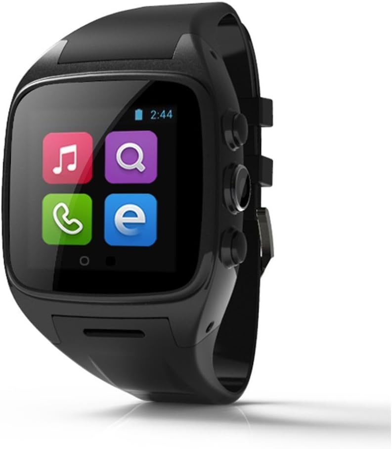 Ubsmart Mtk6572 Dual Core 3G Android4.2 Smart Watch with Camera (Black)