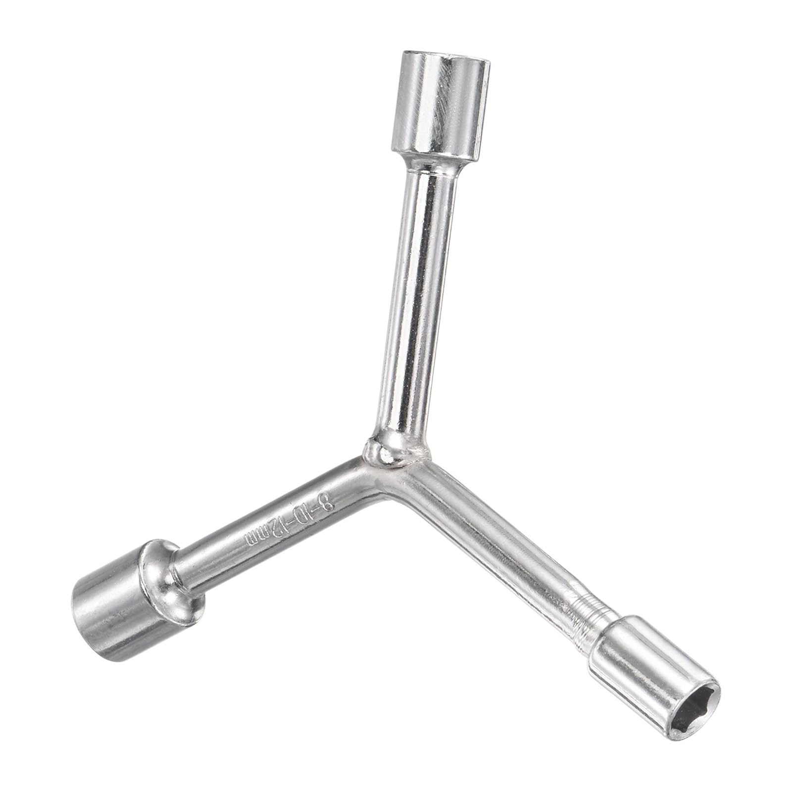 CoCud Y-Shaped 3 Way Socket Wrench, | 8mm 10mm 12mm 3-inch Length | CR-V Y-Type Hex Spanner Repair Tools - (Applications: for Bicycle Maintenance and Repairing), 1-Piece