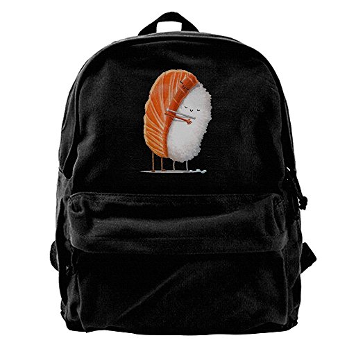 Ahoocustom Mo Money Mo Tacos Canvas Shoulder Backpack Men Women