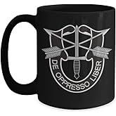 Artist Unknown US Special Forces Coffee Mug - De Oppresso Liber
