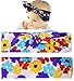 Fasker 6 Pack Baby Headbands Toddler Newborn Headband With Bows Turban Headwraps for Girls Infant Child,(Multicolor 01)