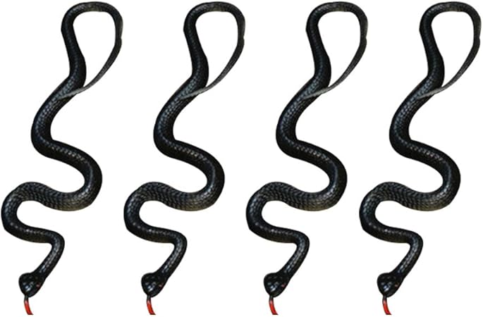 fake rubber snakes