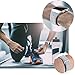 bayite Soft Silicone Sport Bands Compatible Fitbit Ionic Replacement Band Perforated Breathable Accessories Wristband Women Men Gray/White