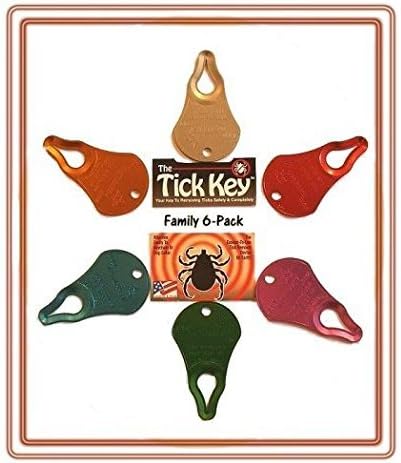 Tick Key - Tick Removal Tool - 6 Pack