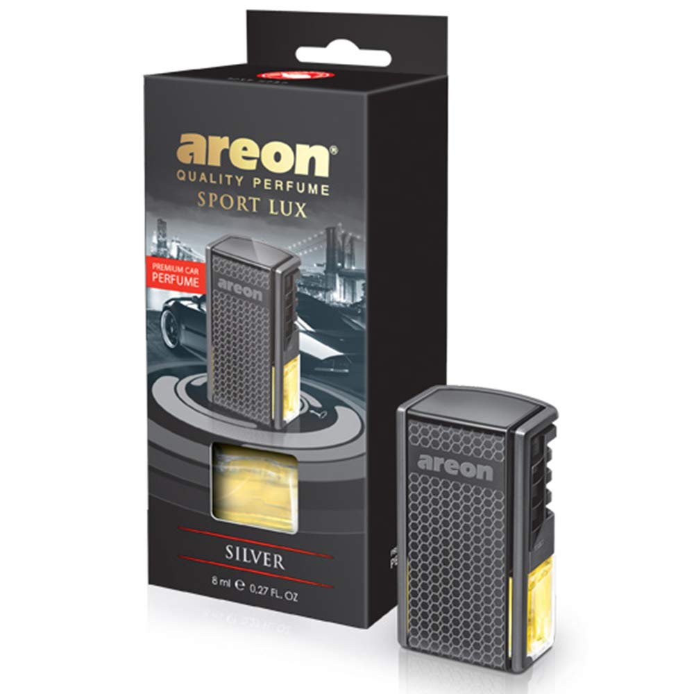 Car Air Freshener/Perfume Areon Vent Silver 8 ml