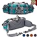 BP-VISION Outdoor Fanny Pack Hiking Camping Biking Waterproof Waist Pack 2 Water Bottle Holder Sports Bag for Women and Men Green