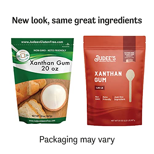 Judee’s Xanthan Gum 20 oz 100 NonGMO, KetoFriendly GlutenFree