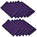LinenTablecloth - 1 Dozen 17 in. Cloth Dinner Napkins w/ Hemmed Edges - Purple
