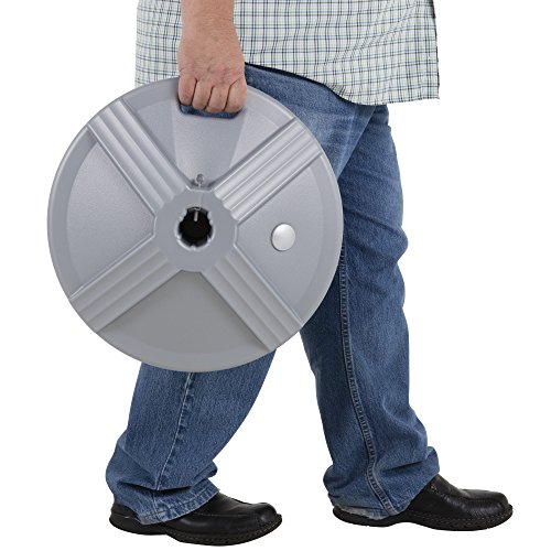 US Weight Durable Fillable Umbrella Base Designed to be Used with a