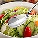 Nicesh 8-Piece Stainless Steel Large Buffet Serving Spoon, Large Kitchen Spoon
