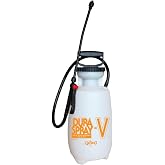 B&amp;G DuraSpray V Chemical Resistant Plastic Sprayer, 2 Gallon | All-Polyethylene Construction With Viton Seals, Gaskets And Pin to Cone Spray Tip, For Pest Control Applications