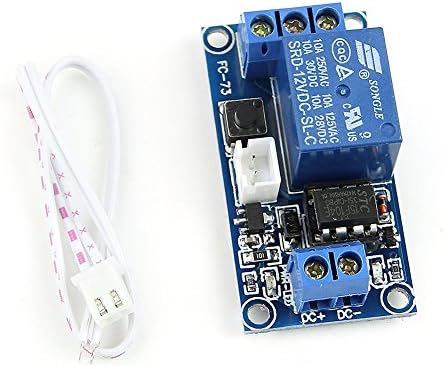 ECMQ 12V 1 Channel Latching With Touch Bistable Switch MCU Control Relay Module