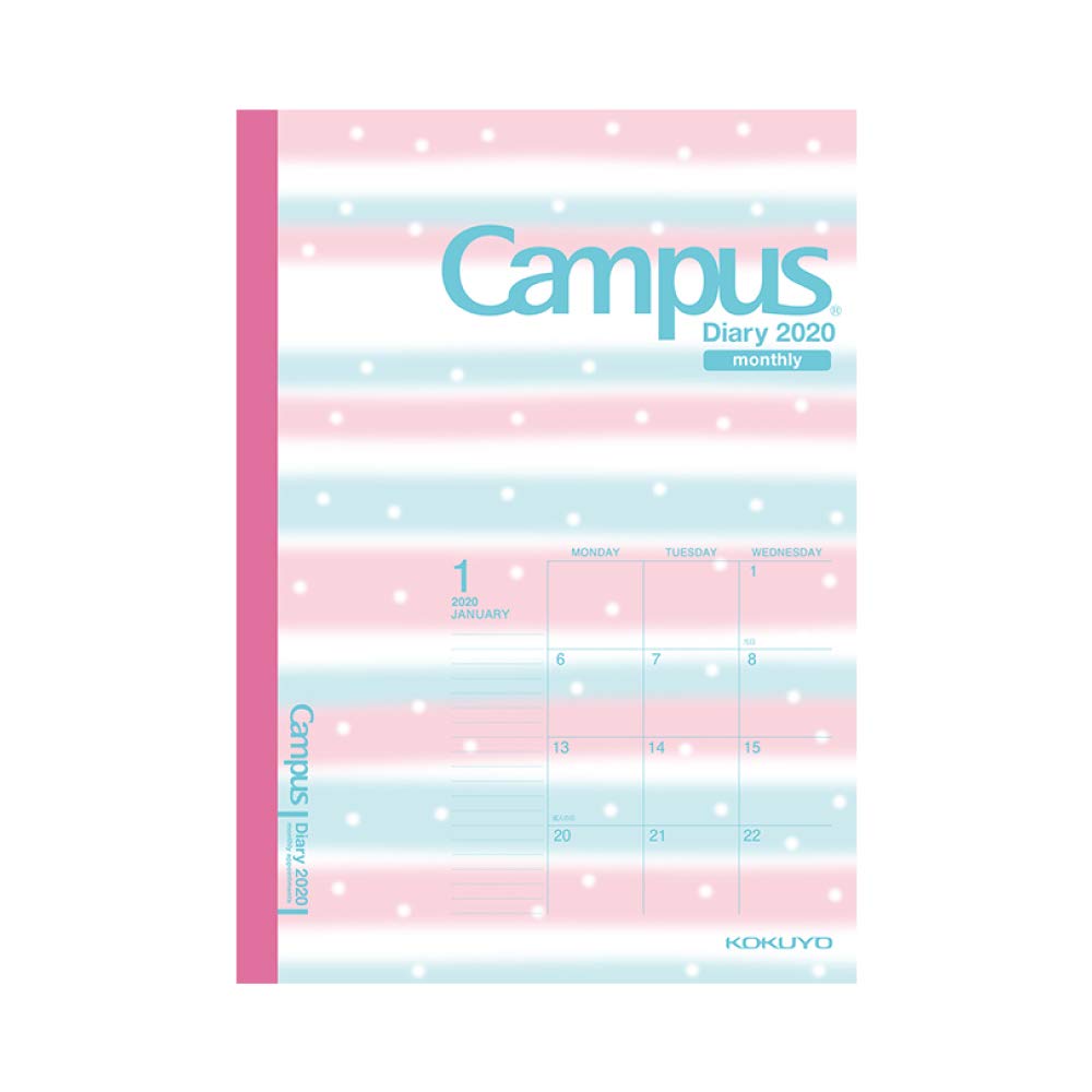 Mua Kokuyo Campus Diary Notebook Monthly Limited Pattern Tren Amazon Nhật Chinh Hang 21 Fado