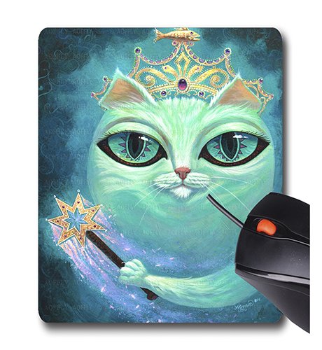 AOFFLY Jeff Haynie - Princess Cat - Non-Slip Rubber Mousepad Gaming Mouse Pad