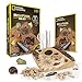 NATIONAL GEOGRAPHIC Mega Fossil Dig Kit - Excavate 15 real fossils including Dinosaur Bones, Mosasaur & Shark Teeth - Great STEM Science gift for Paleontology and Archeology enthusiasts of any age primary