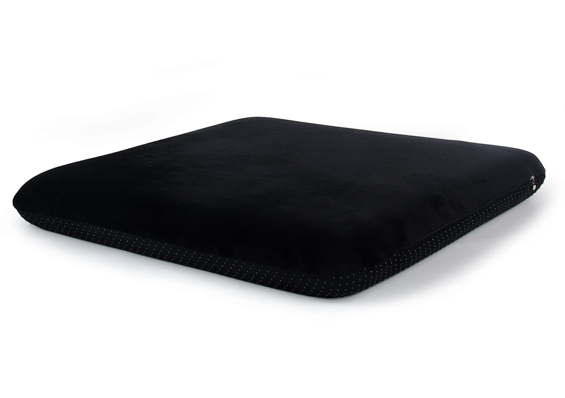 Photo 1 of Sigmat Recliner Cushion for Elderly with Memory Foam 20x20x3 Inches Large Square Seat Cushion for Recliner Chair, Floor Pillow, Truck Seat Cushion Black-Grey