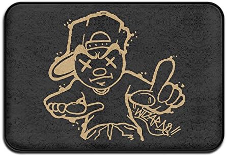 Machine Gun Kelly MGK Funny Non-Slip Entrance Indoor/Outdoor/Front Door/Bathroom Mats 60x40x1CM