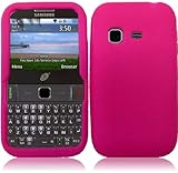 For Samsung S390G Silicone Jelly Skin Cover Case Hot Pink Accessory