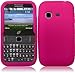 For Samsung S390G Silicone Jelly Skin Cover Case Hot Pink Accessory