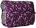 J World New York Terry Messenger Bag, Garden Purple, One Size