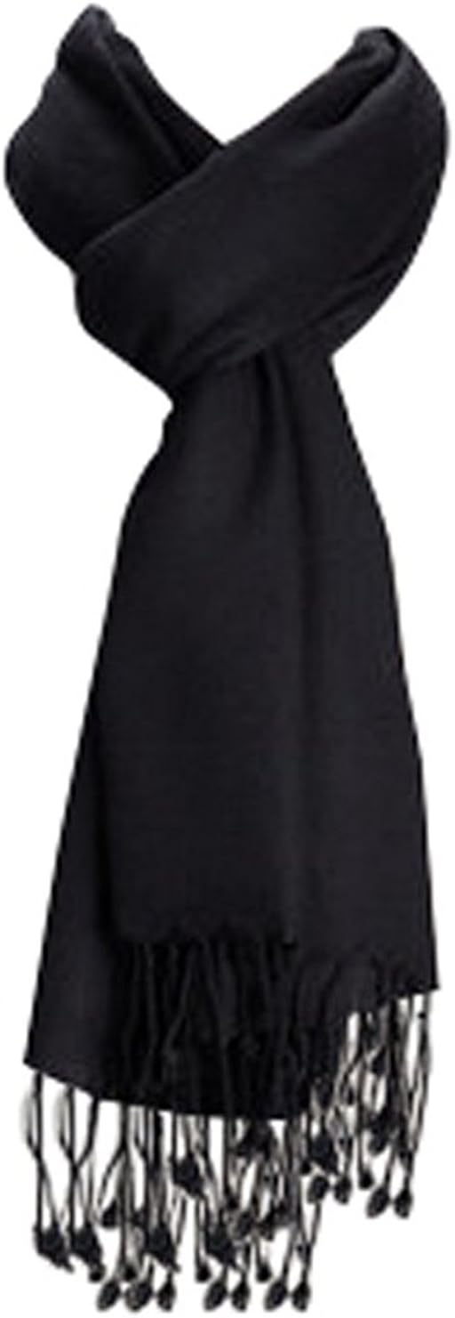 Black pashmina style shawl/scarf/Wrap Amazon.co.uk Clothing