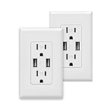Micmi Outlet with USB High Speed Charger 4.2A