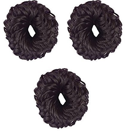 Buy Boxo 3 Stylish Hair Rubber Bands Hair Accessories Brown For