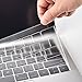 COOSKIN TPU Clear Premium Keyboard Cover Skin Protector for A1989 MacBook Pro 13.3 15.4 inch with Touch Bar A1990 A1707 A2159 A1706