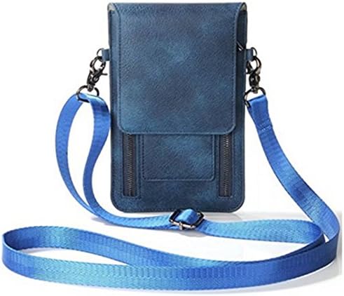 Small Women Leather Shoulder Crossbody Bag Travel Camping Handbag Purse Credit Card Wallet