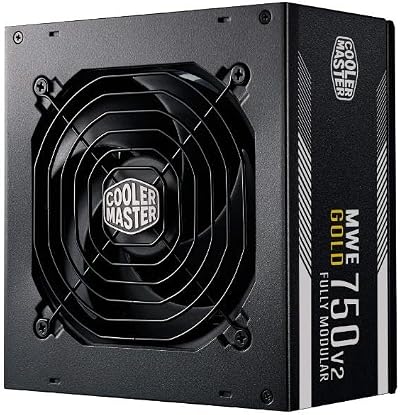 Cooler Master MWE 750 Gold V2 Fully Modular PSU UK Plug 750W 80 Plus Gold
