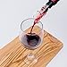 Red and White Wine Pourer – Set of two premium aerating pourers and decanting spouts designed for red and white wines with protective fabric bag and recycled paper gift box