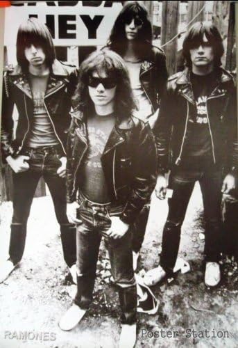 Ramones "Gabba Gabba Hey" Poster - Rare New - Image Print Photo