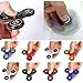 Fidget Hand Spinner Stainless Steel Bearing Bright Light Anxiety Relief Toys (Pink, No Glowing)