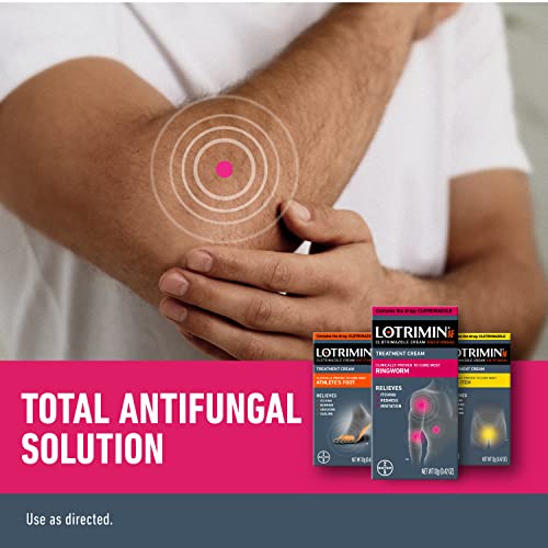 Lotrimin AF Ringworm Cream Clotrimazole 1 Clinically Proven