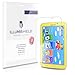 ILLUMISHIELD Screen Protector Compatible with Samsung Galaxy Tab 3 Kids (3-Pack) Clear HD Shield Anti-Bubble and Anti-Fingerprint PET Film
