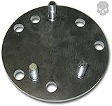 Multi-Pattern 5 Lug Spare Tire Mounting Plate