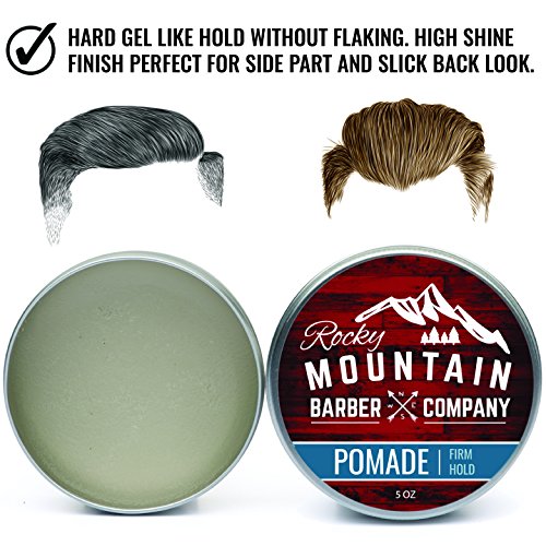 Pomade for Men 5 oz Tub Classic Styling Product with Strong Firm