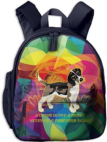 A House Is Not A House Without A Frenchie Beagle Cute Pre-School Backpacks Little Kid And Toddler Safety Harness Backpack
