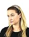 Lux Accessories Elegant Crystal Pave Bridal Bride Wedding Bridesmaid Tear Drop Stretch Headband Head Band